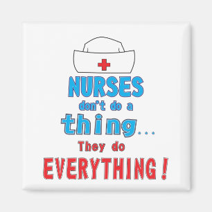 Krankenschwestern tun alles! magnet