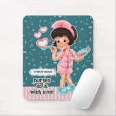 Krankenschwestern tun dies mit der Liebe Custom Nu Mousepad (Mit Mouse)