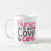 Krankenschwestern tun es mit der Liebe-u. Kaffeetasse (Links)