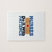 Krankenschwestern tun es mit Geduld Puzzle (Horizontal)