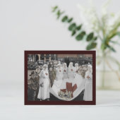 Krankenschwestern und junge Freiwillige sammeln Sp Postkarte (Stehend Vorderseite)