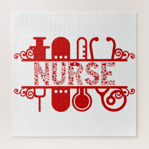 Krankenschwestern und Krankenschwestern, die Krank Puzzle