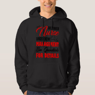 Krankenschwestern unter neuem Management Siehe Gro Hoodie