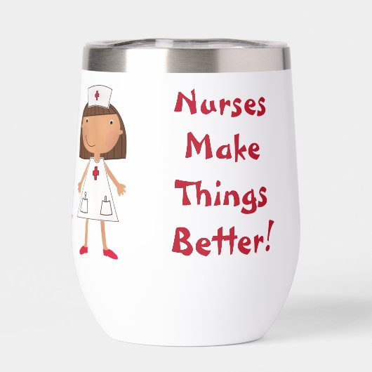 Krankenschwestern verbessern (Rückseite)