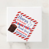 Krankenschwestern wie Sie verdienen Brownie Punkte Geschenkanhänger (Beispiel)