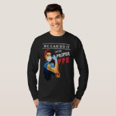 Krankenschwestern Wir schaffen das mit geeigneter  T-Shirt (Vorne ganz)