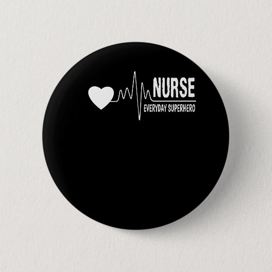 Krankenschwestertägliches Button (Vorderseite)