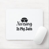 Krankenspende Pflege ist mein Jam Mousepad (Mit Mouse)