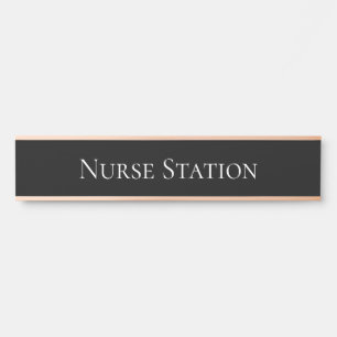 Krankenstation Türschild