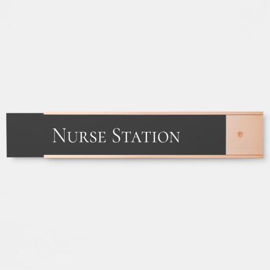 Krankenstation Türschild (Vorderseite )