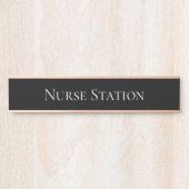 Krankenstation Türschild (Vorderseite )