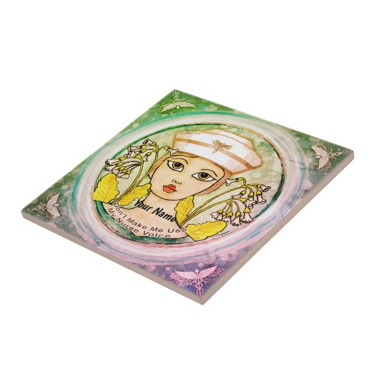 Krankenstimme Fliese (Seite)