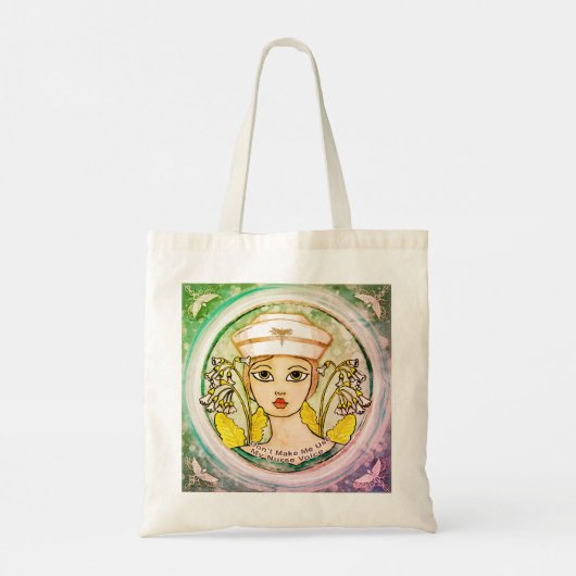 Krankenstimme Tragetasche (Rückseite)