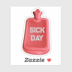 KRANKENTAG AUFKLEBER