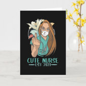 Krankenversicherung Abschluss 2021 Karte (Gelbe Blume)