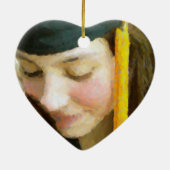 Krankenversicherung Abschluss 2025 Foto Keramik Ornament (Hinten)