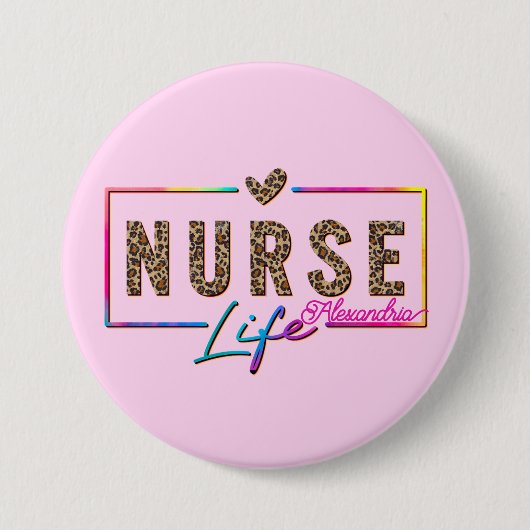 Krankenversicherung Button (Vorderseite)