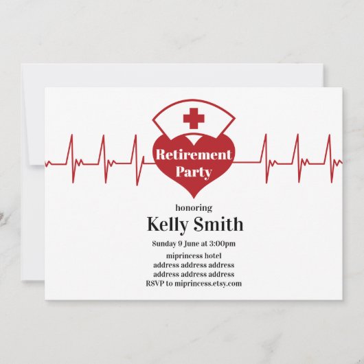 Krankenversicherung Einladung (Vorderseite)