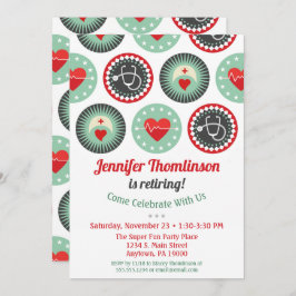 Krankenversicherung Einladung Krankenpflege Party 