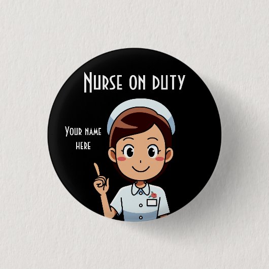 Krankenversicherung für Dienstauslegung klein, 1¼ Button (Vorderseite)