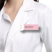 Krankenversicherung für Frauen Namensschild