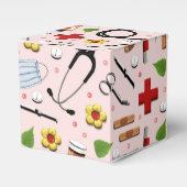 Krankenversicherung Gastgeschenk Box Geschenkschachtel (Vorderseite)