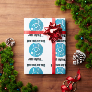 Krankenversicherung Geschenkpapier