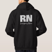 Krankenversicherung Hoodie (Rückseite)