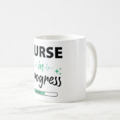 Krankenversicherung im Gange Kaffeetasse (VorderseiteRechts)