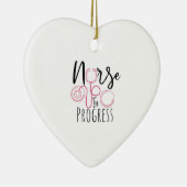 Krankenversicherung im Gange Keramik Ornament (Rechts)