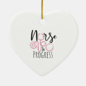 Krankenversicherung im Gange Keramik Ornament (Hinten)