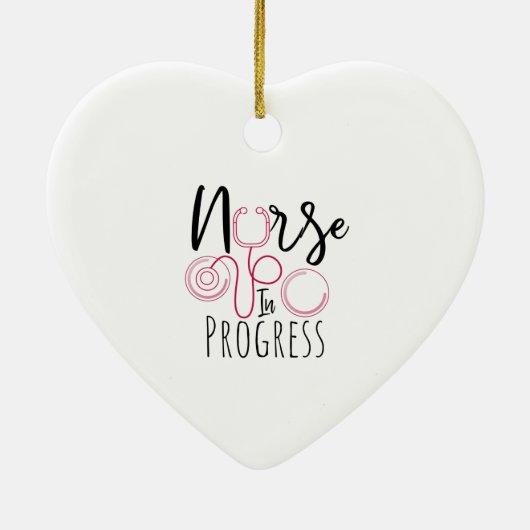 Krankenversicherung im Gange Keramik Ornament (Hinten)