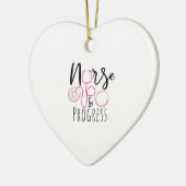 Krankenversicherung im Gange Keramik Ornament (Links)