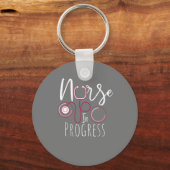 Krankenversicherung im Gange Schlüsselanhänger (Vorderseite)