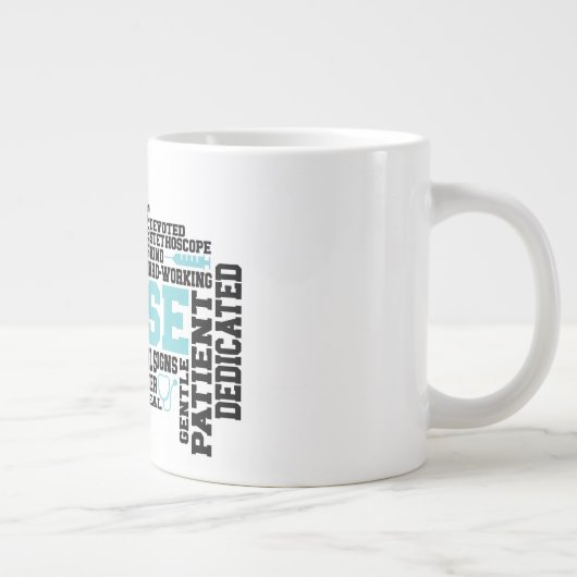 Krankenversicherung - Jumbo-Tasse (Rechts)