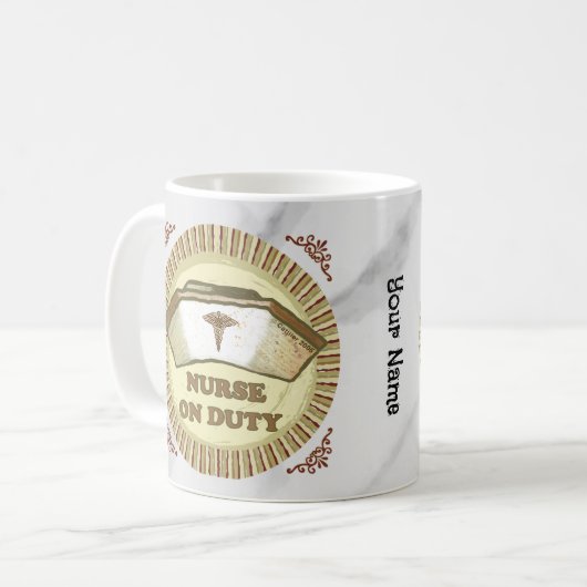 Krankenversicherung Kaffeetasse (Vorderseite Links)