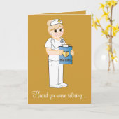 Krankenversicherung Karte (Gelbe Blume)