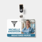 Krankenversicherung | Krankenhaus Ausweis (Vorderseite mit Clip)