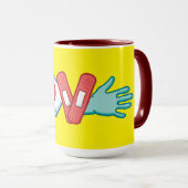 Krankenversicherung Liebe Tasse (VorderseiteRechts)