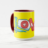 Krankenversicherung Liebe Tasse (Vorderseite Links)