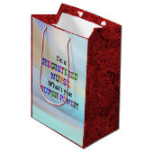 Krankenversicherung Mittlere Geschenktüte (Vorderseite Schrägansicht)