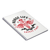 Krankenversicherung Notizblock (Rechte Seite)