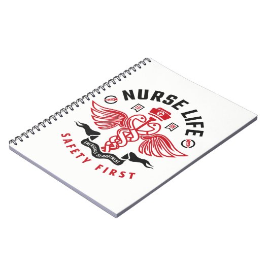 Krankenversicherung Notizblock (Linke Seite)