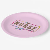 Krankenversicherung Pappteller (Schrägansicht)