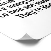 Krankenversicherung Poster (Ecke)