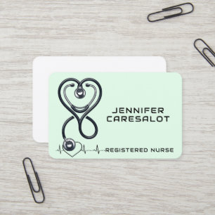 Krankenversicherung RN, LVN, LPN, Karrierekarte Visitenkarte