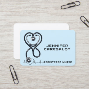 Krankenversicherung RN, LVN, LPN, Karrierekarte Visitenkarte