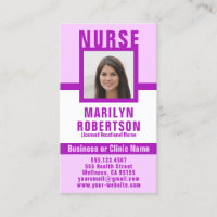 Krankenversicherung RN, LVN, LPN, Karrierekarte