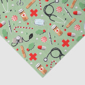 Krankenversicherung Seidenpapier (Ausschnitt)