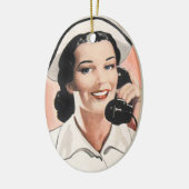 Krankenversicherung - SRF Keramikornament (Links)